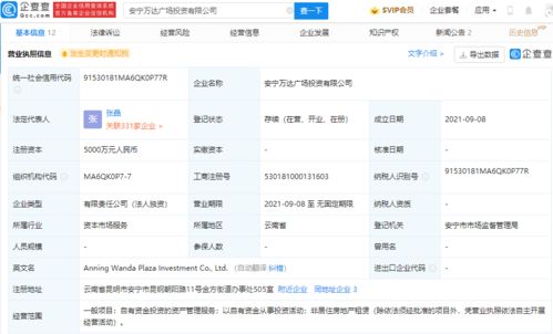 洞察动向 万达商业设立投资公司，加码价值投资领域